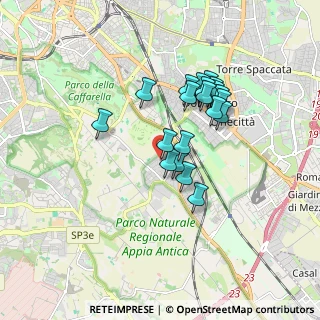 Mappa Via Moliterno, 00178 Roma RM, Italia (1.51)