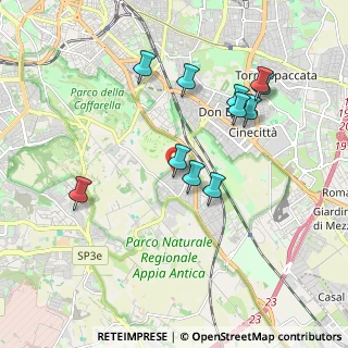 Mappa Via Moliterno, 00178 Roma RM, Italia (1.93727)