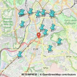 Mappa Via del Forte Ostiense, 00144 Roma RM, Italia (2.41143)