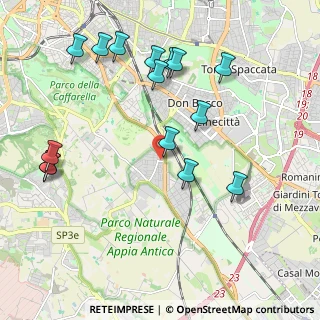 Mappa Via al Quarto Miglio 22 A, 00178 Roma RM, Italia (2.43133)