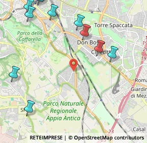 Mappa Quarto Miglio- Appia, 00178 Roma RM, Italia (3.12)