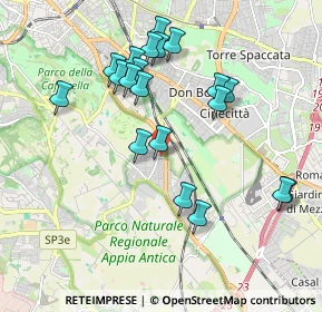 Mappa Quarto Miglio- Appia, 00178 Roma RM, Italia (2.018)