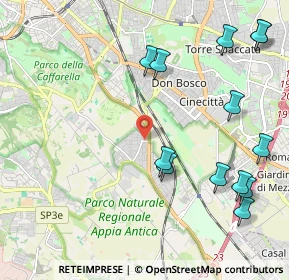 Mappa Via al Quarto Miglio 22 A, 00178 Roma RM, Italia (2.74)