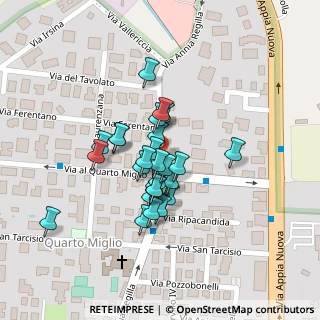 Mappa Via Regilla, 00178 Roma RM, Italia (0.07778)