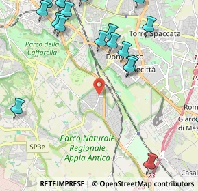 Mappa Via Regilla, 00178 Roma RM, Italia (3.05789)