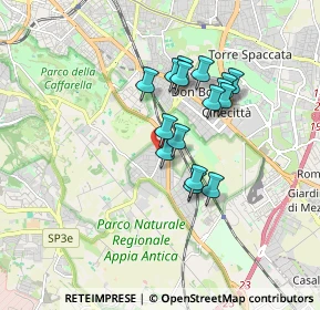 Mappa Via Regilla, 00178 Roma RM, Italia (1.4325)