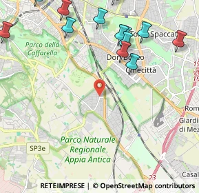 Mappa Via Regilla, 00178 Roma RM, Italia (2.91462)