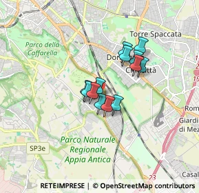 Mappa Via Regilla, 00178 Roma RM, Italia (1.17154)