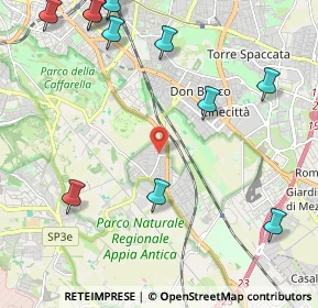 Mappa Via Regilla, 00178 Roma RM, Italia (3.09)