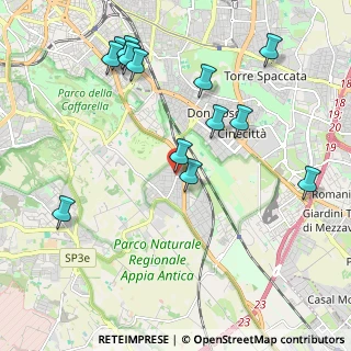 Mappa Via Regilla, 00178 Roma RM, Italia (2.38923)