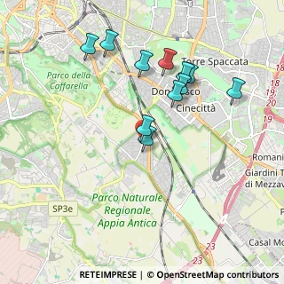 Mappa Via Regilla, 00178 Roma RM, Italia (1.92545)