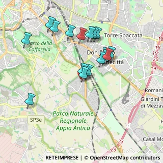 Mappa Via Regilla, 00178 Roma RM, Italia (1.92176)