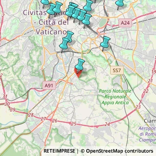 Mappa Via di Grotta Perfetta, 00147 Roma RM, Italia (6.45118)