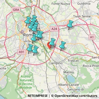 Mappa Capannelle, 00173 Roma RM, Italia (7.615)
