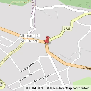 Mappa Piazza Meo Passeri, 23, 03010 Trevi nel Lazio, Frosinone (Lazio)