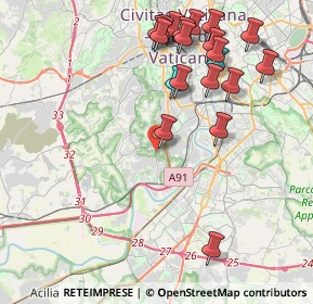 Mappa Via del Trullo, 00149 Roma RM, Italia (4.857)