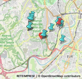 Mappa Via del Trullo, 00149 Roma RM, Italia (1.61692)