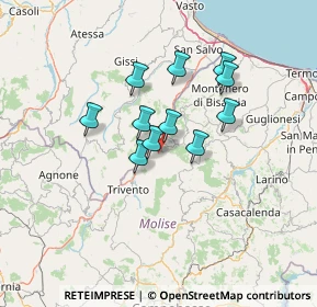 Mappa Unnamed Road, 86033 Montefalcone nel Sannio CB, Italia (10.62273)