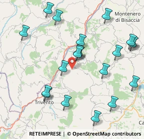 Mappa Unnamed Road, 86033 Montefalcone nel Sannio CB, Italia (9.6645)