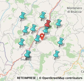 Mappa Unnamed Road, 86033 Montefalcone nel Sannio CB, Italia (7.01643)