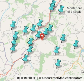 Mappa Unnamed Road, 86033 Montefalcone nel Sannio CB, Italia (8.7665)