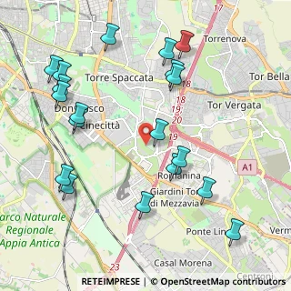 Mappa Via Stefano Oberto, 00173 Roma RM, Italia (2.53211)