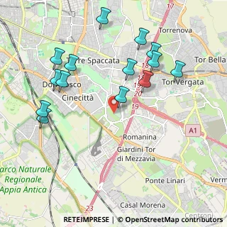 Mappa Via Stefano Oberto, 00173 Roma RM, Italia (2.33286)