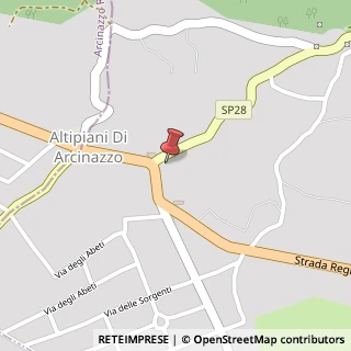 Mappa Piazza Meo Passeri, 18, 03010 Trevi nel Lazio, Frosinone (Lazio)