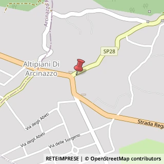 Mappa Piazza Meo Passeri, 16, 03010 Trevi nel Lazio, Frosinone (Lazio)