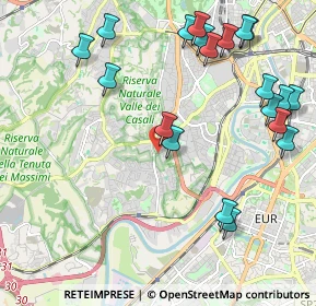 Mappa Via Monticiano, 00149 Roma RM, Italia (2.6765)