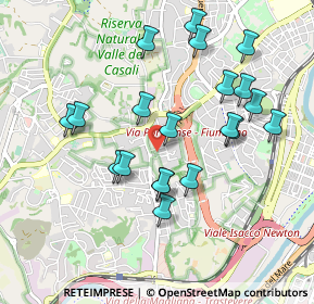 Mappa Via Monticiano, 00149 Roma RM, Italia (0.9855)