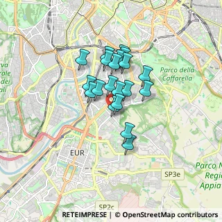 Mappa Via Attilio Ambrosini, 00128 Roma RM, Italia (1.2535)