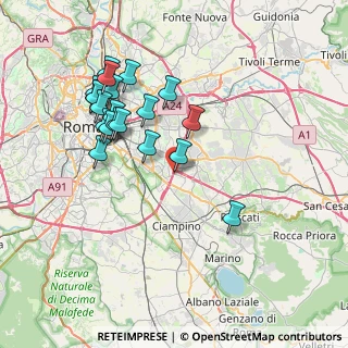 Mappa C.C. Toys Center, 00173 Roma RM, Italia (8.01)