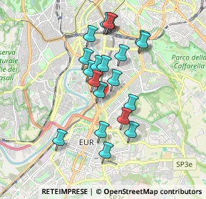 Mappa Via Oropa, 00145 Roma RM, Italia (1.6635)