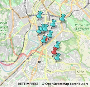 Mappa Via Oropa, 00145 Roma RM, Italia (1.27909)