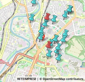 Mappa Via Oropa, 00145 Roma RM, Italia (0.9445)