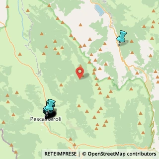 Mappa Valle di Prato Rosso, 67032 Pescasseroli AQ, Italia (5.8255)