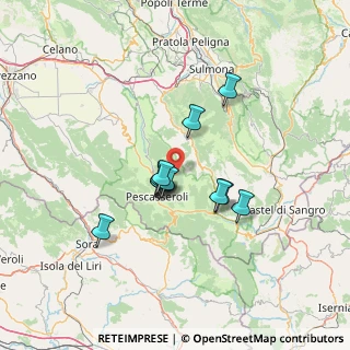 Mappa Valle di Prato Rosso, 67032 Pescasseroli AQ, Italia (10.3375)