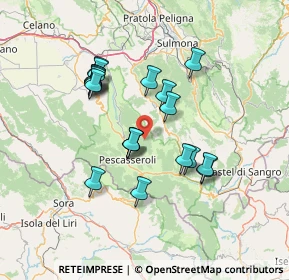 Mappa Valle di Prato Rosso, 67032 Pescasseroli AQ, Italia (13.0215)