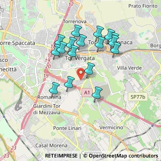 Mappa Via Marcello Alessio, 00133 Roma RM, Italia (1.84412)
