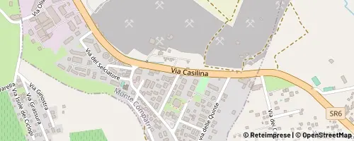 Mappa Monte Compatri