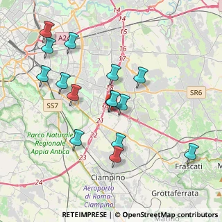Mappa Via Emanuele Carnevale, 00173 Roma RM, Italia (4.07533)