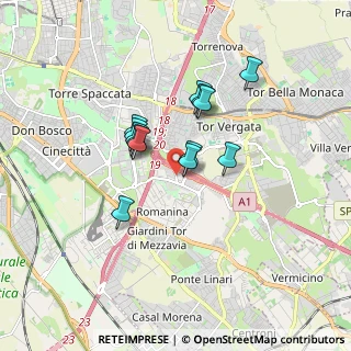 Mappa Via Emanuele Carnevale, 00173 Roma RM, Italia (1.36154)