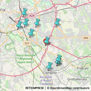 Mappa Via Ciamarra Antonio, 00173 Roma RM, Italia (4.53727)