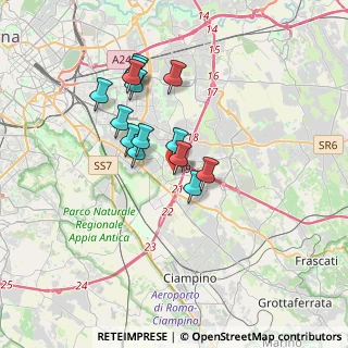 Mappa Via Ciamarra Antonio, 00173 Roma RM, Italia (3.09929)