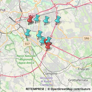 Mappa Via Ciamarra Antonio, 00173 Roma RM, Italia (2.99182)