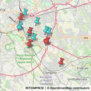 Mappa Via Ciamarra Antonio, 00173 Roma RM, Italia (4.10429)