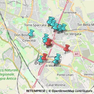 Mappa Via Ciamarra Antonio, 00173 Roma RM, Italia (1.5155)