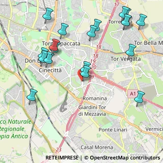 Mappa Via Ciamarra Antonio, 00173 Roma RM, Italia (2.74263)