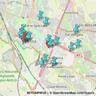 Mappa Via Ciamarra Antonio, 00173 Roma RM, Italia (2.027)